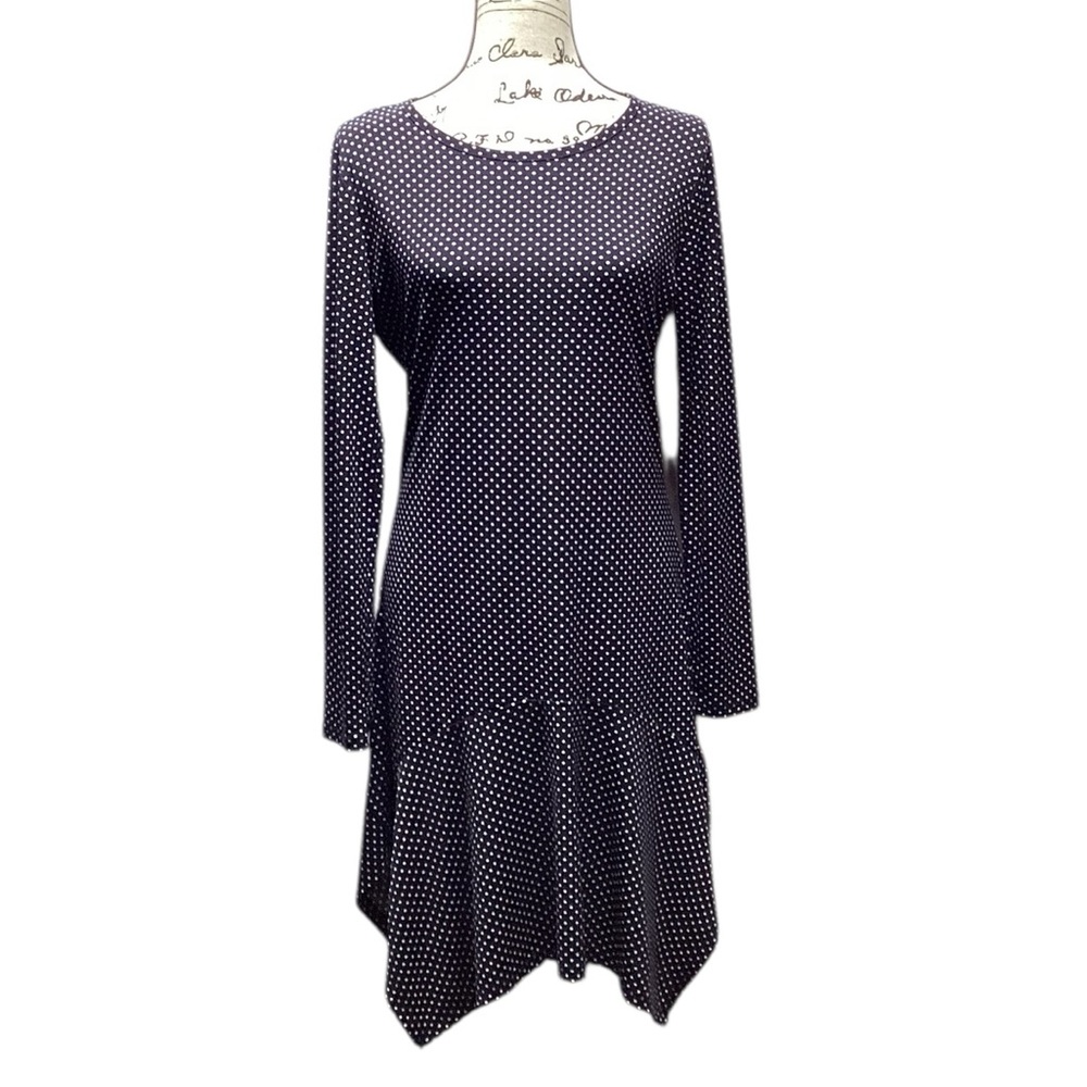 Michael Kors dress. Black with small polka dots. Size Medium